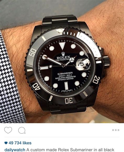 black rolex watches for sale|all black rolex watches.